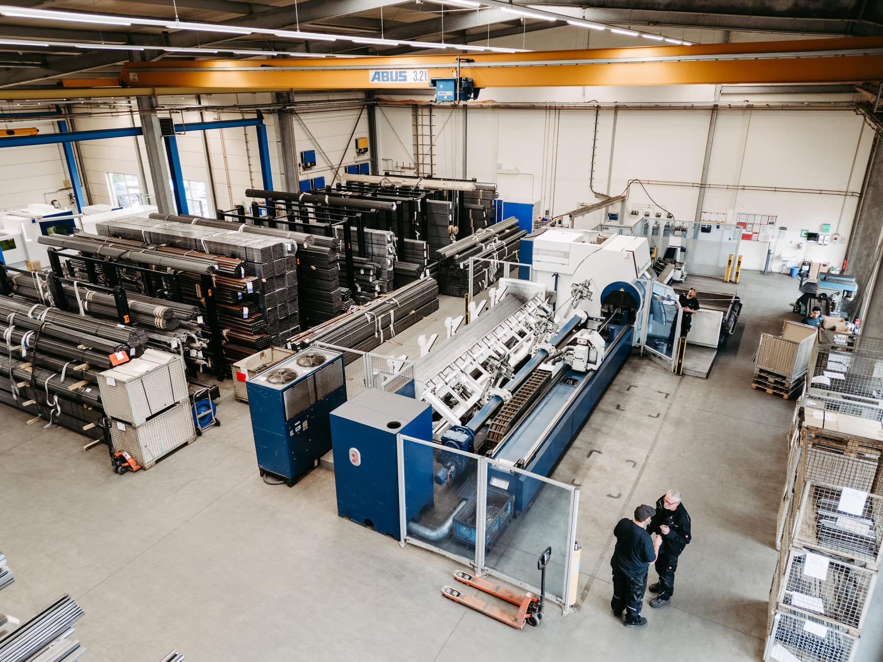 Business Fotografie - Andreas Heu Media - Fotoreportage für Firmen - Metallbau, Metallverarbeitung