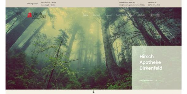 Homepage erstellen lassen - Webdesign für Apotheken - Andreas Heu